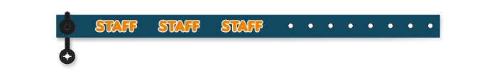 Textilný náramok STAFF Náhľad Textilný náramok STAFF Náhľad
