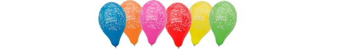 Balóny PartyPack Happy Birthday Náhľad Balóny PartyPack Happy Birthday Náhľad