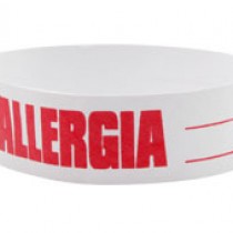 Nemocničný identifikačný náramok ALLERGIA